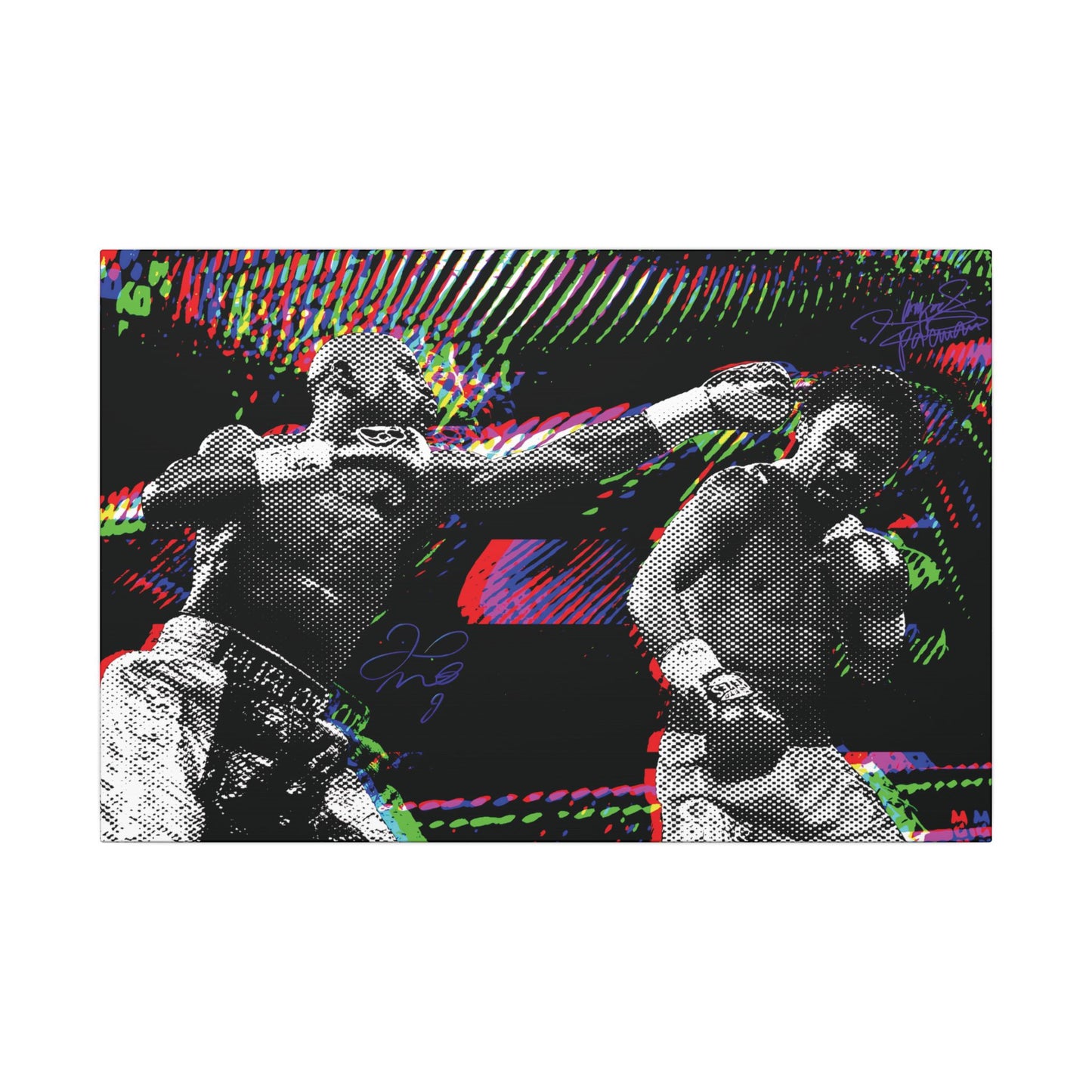 Floyd Mayweather vs Manny Pacquiao Canvas