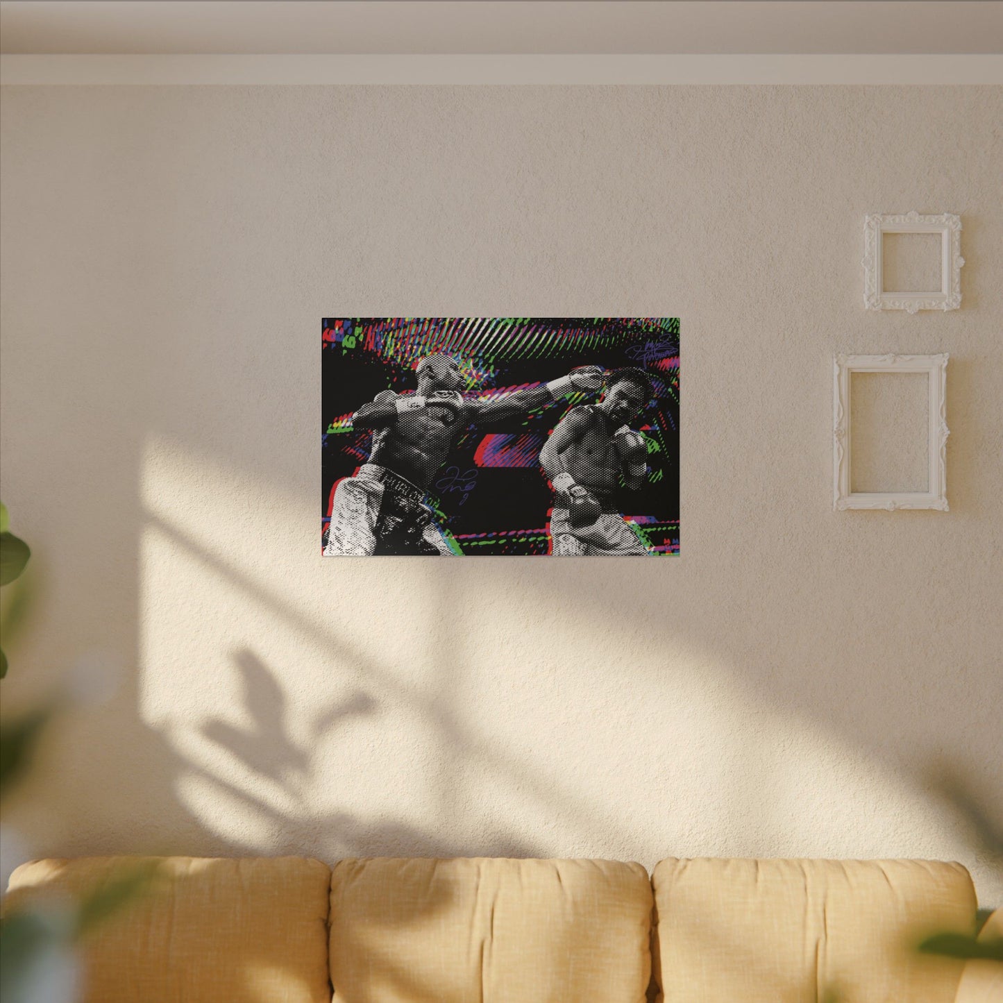 Floyd Mayweather vs Manny Pacquiao Canvas
