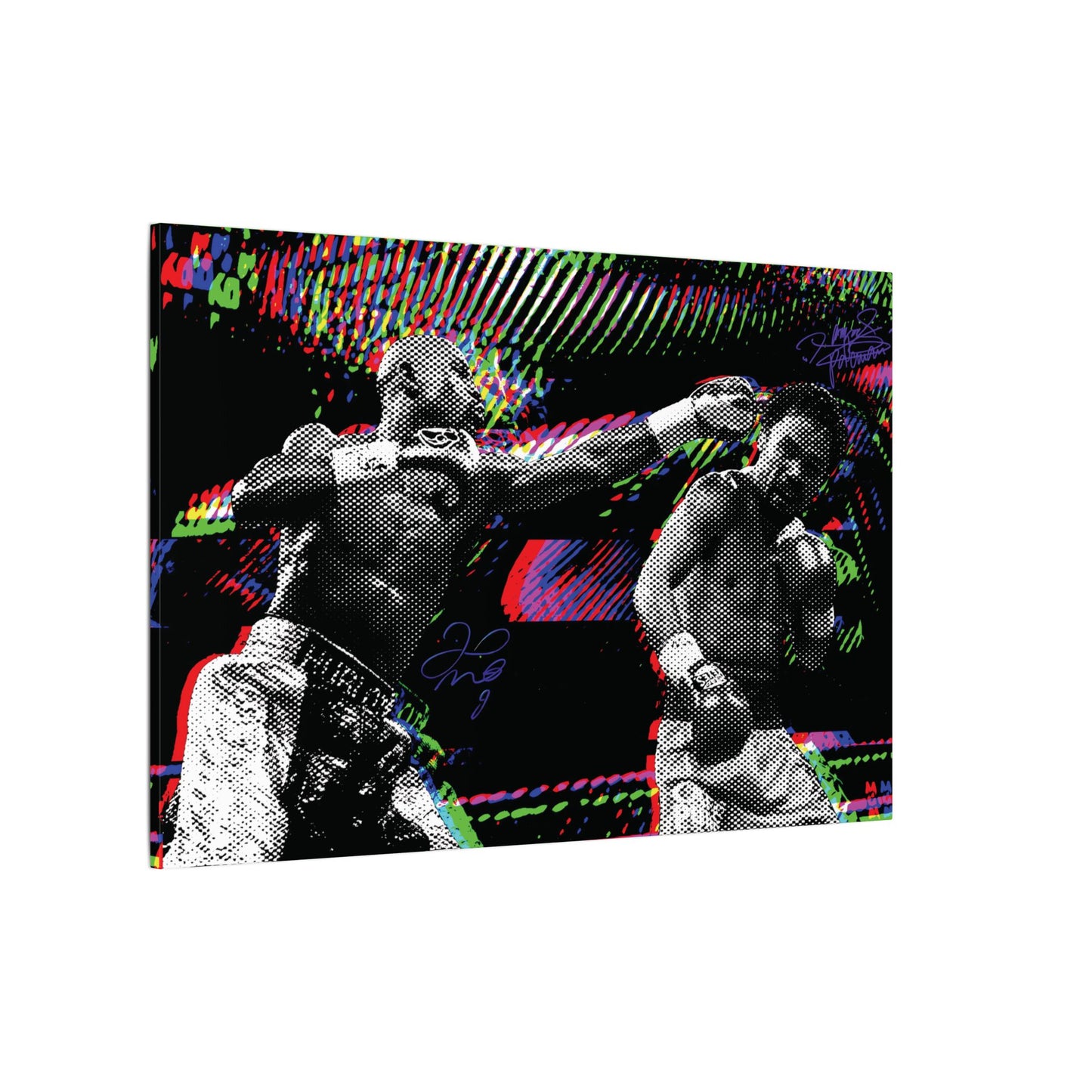 Floyd Mayweather vs Manny Pacquiao Canvas