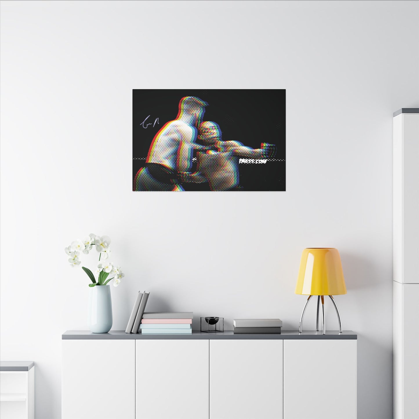 Conor McGregor Vs Jose Aldo Canvas