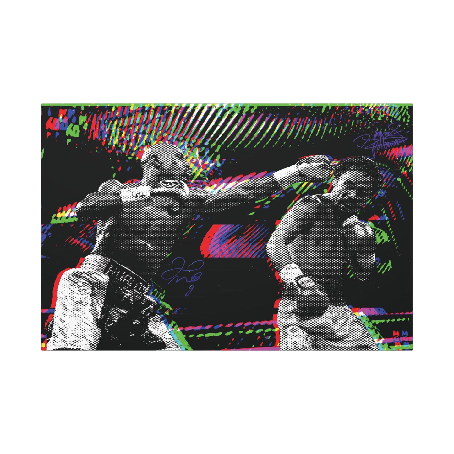 Floyd Mayweather vs Manny Pacquiao Canvas
