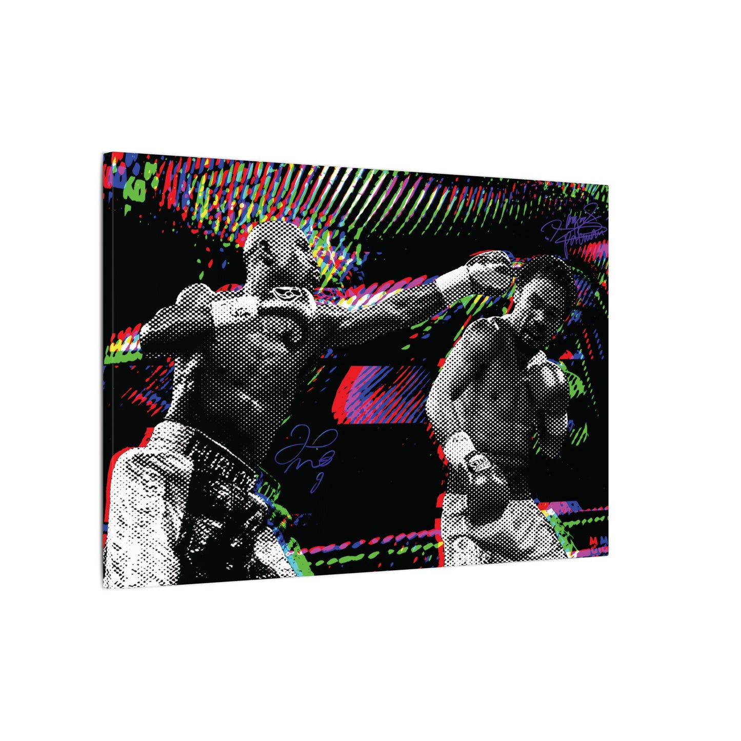 Floyd Mayweather vs Manny Pacquiao Canvas