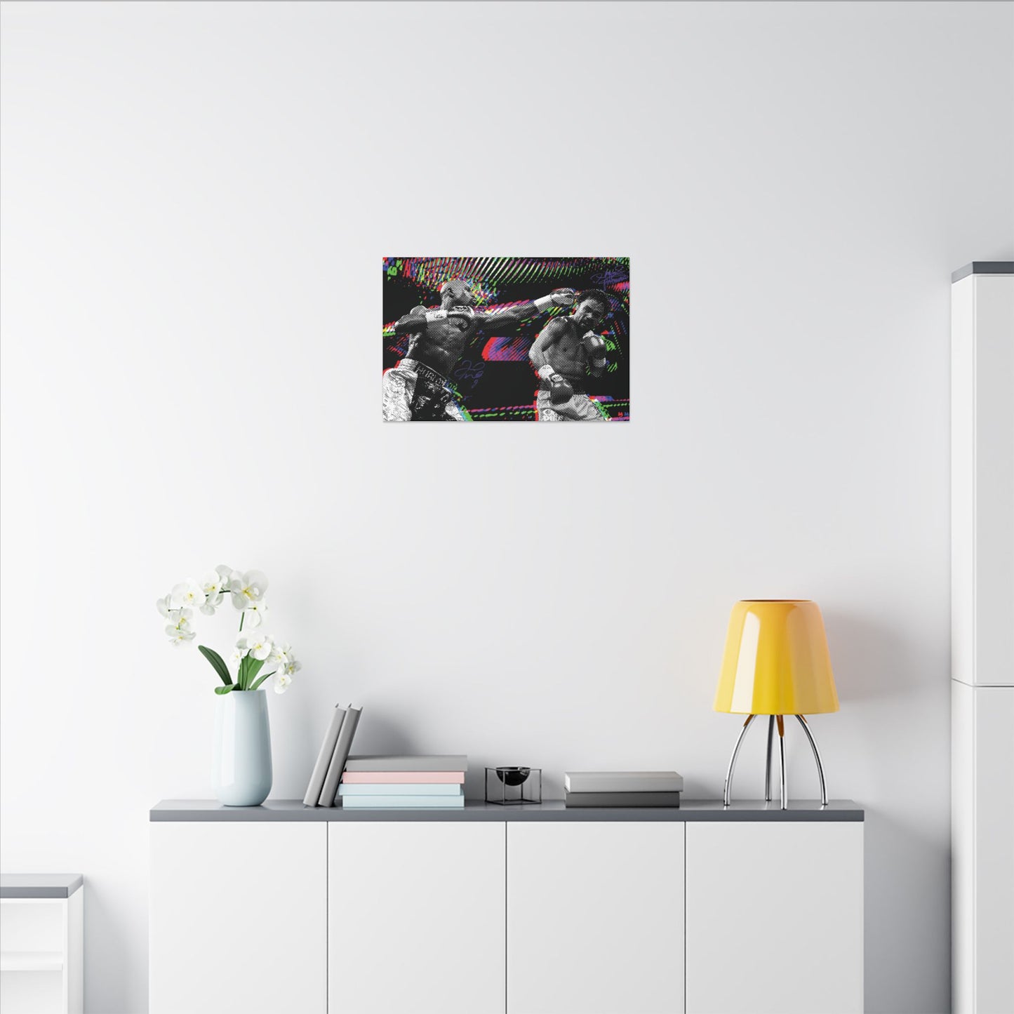 Floyd Mayweather vs Manny Pacquiao Canvas