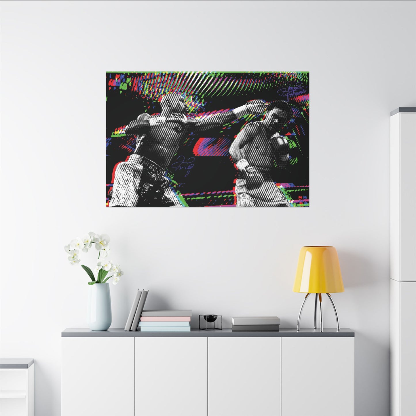 Floyd Mayweather vs Manny Pacquiao Canvas