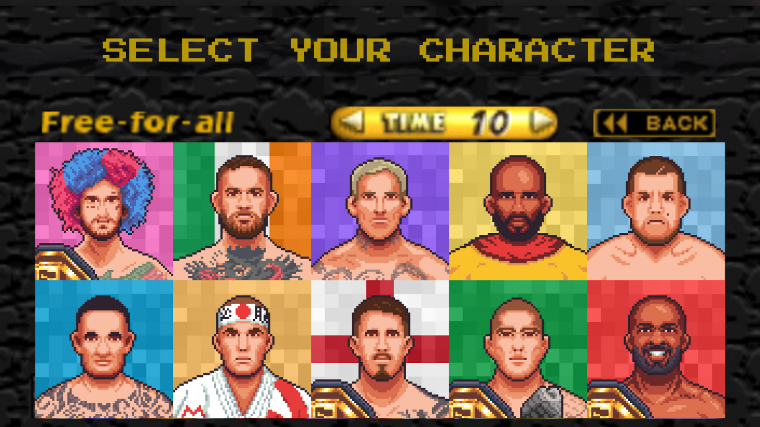 64-bit UFC Fighters