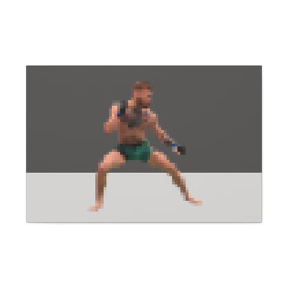 Conor McGregor Pixelated Canvas