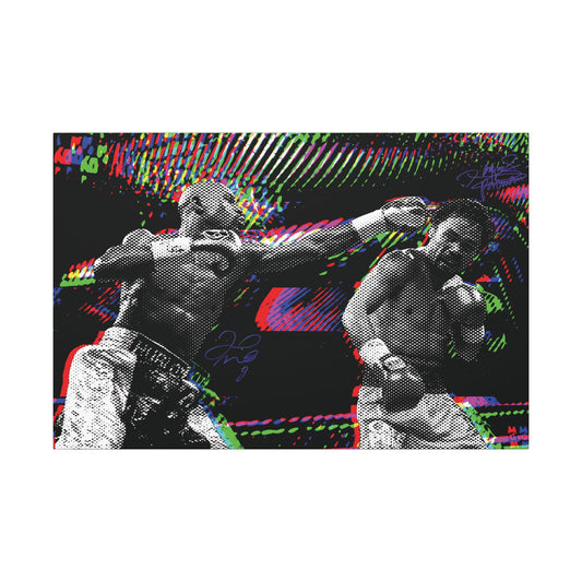 Floyd Mayweather vs Manny Pacquiao Canvas