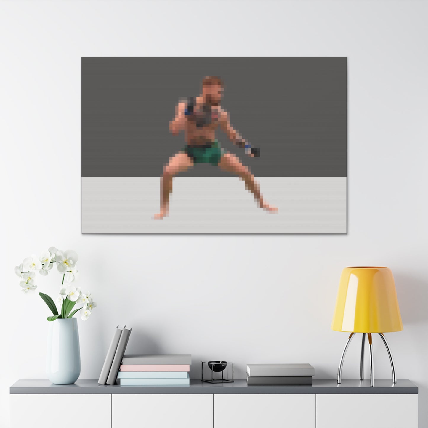 Conor McGregor Pixelated Canvas