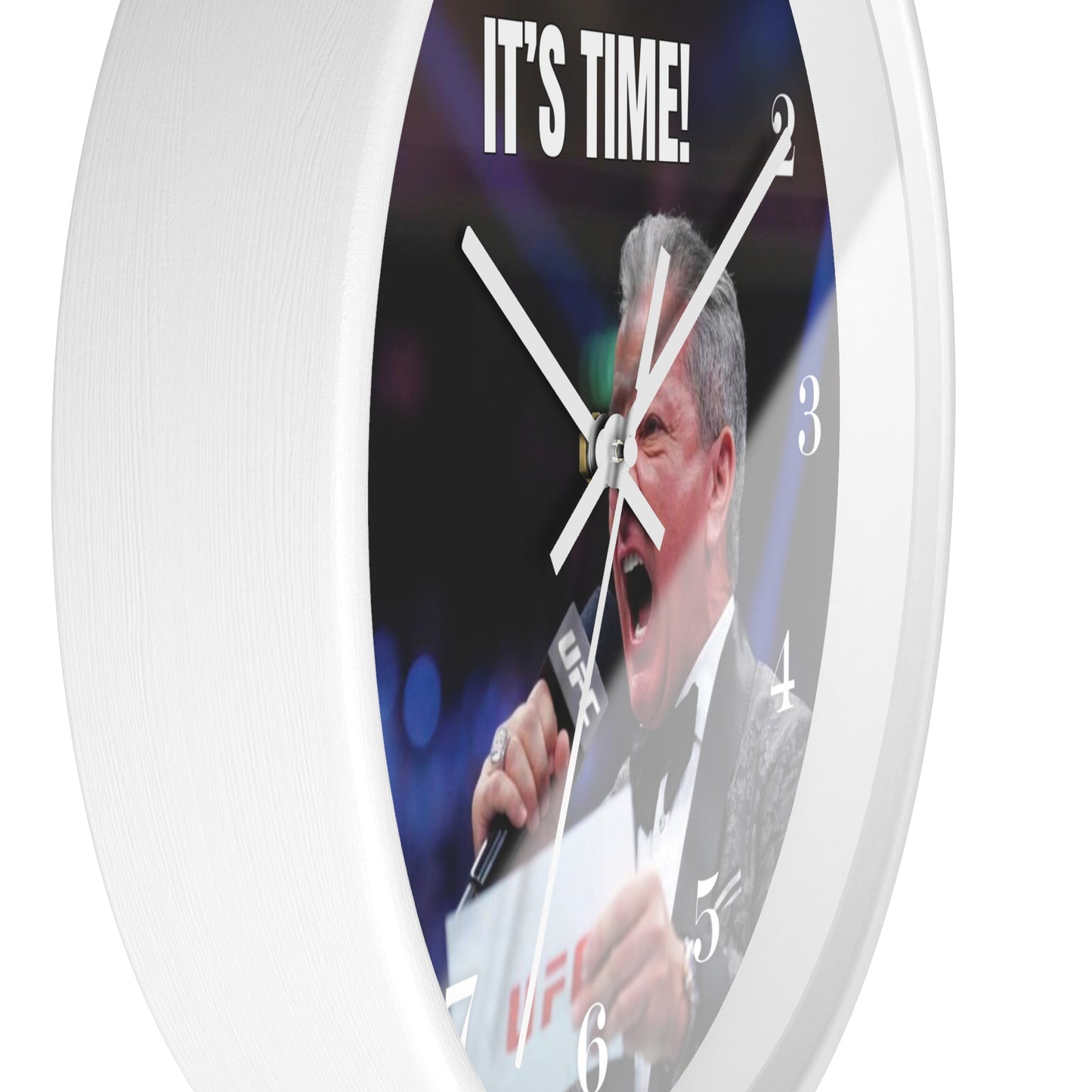 Bruce Buffer Wall Clock