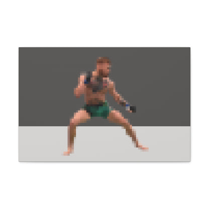 Conor McGregor Pixelated Canvas