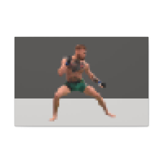 Conor McGregor Pixelated Canvas