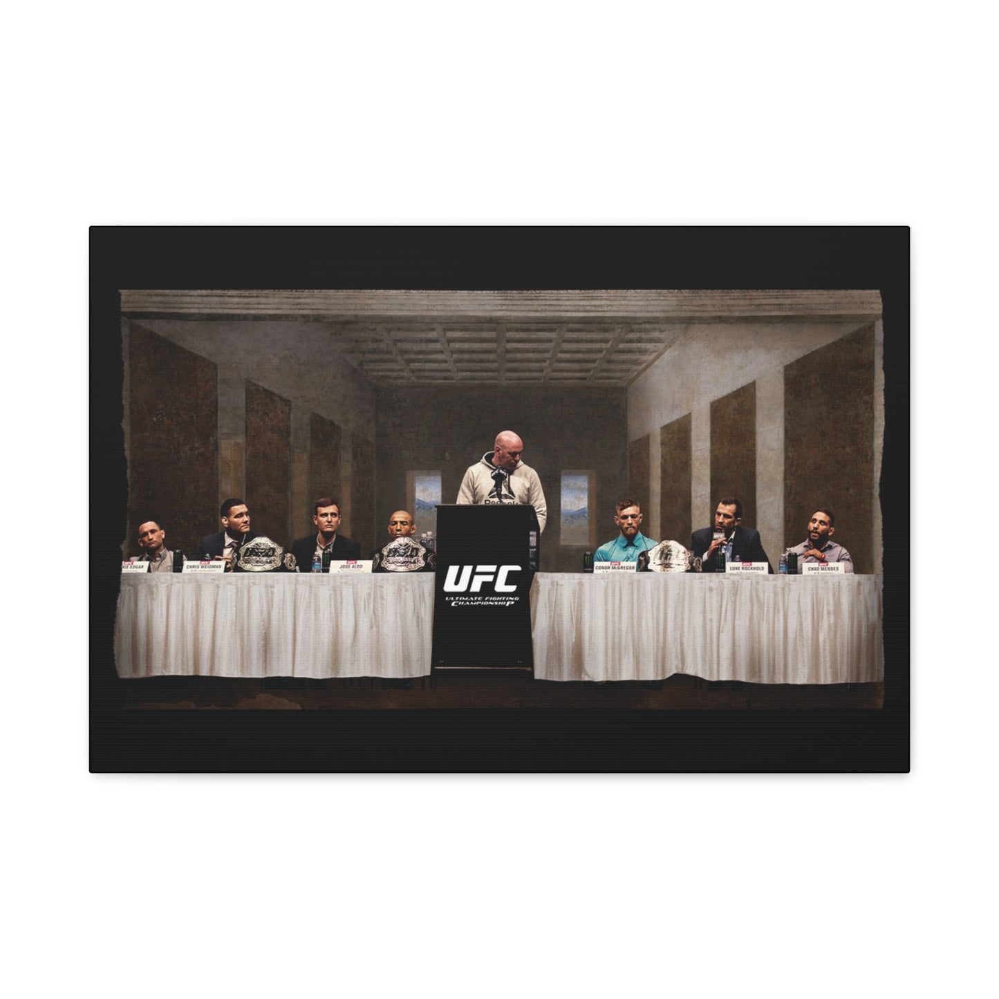 UFC x The Last Supper Canvas