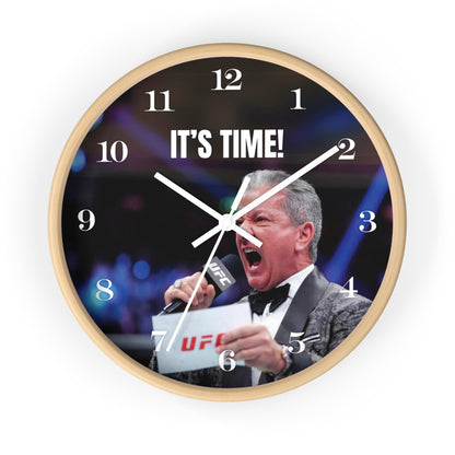 Bruce Buffer Wall Clock