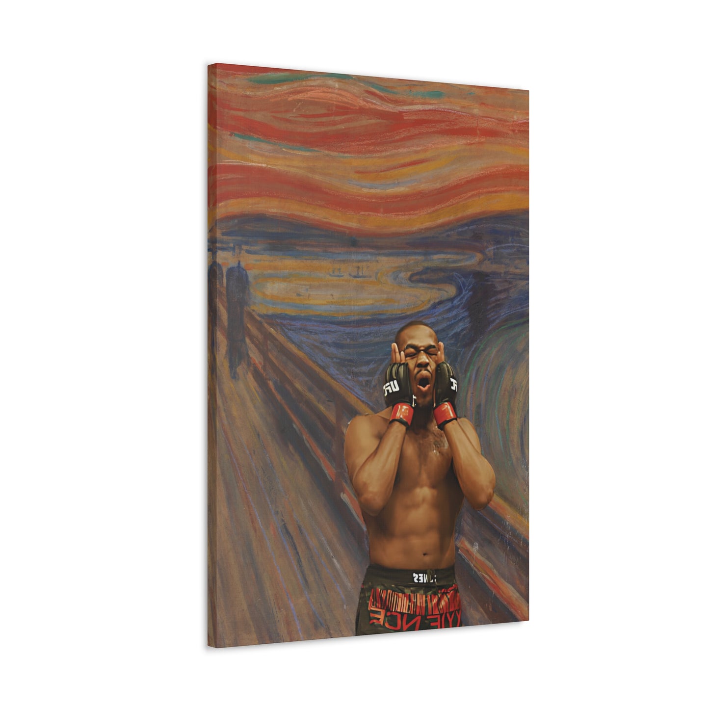 Jon Jones Scream Canvas