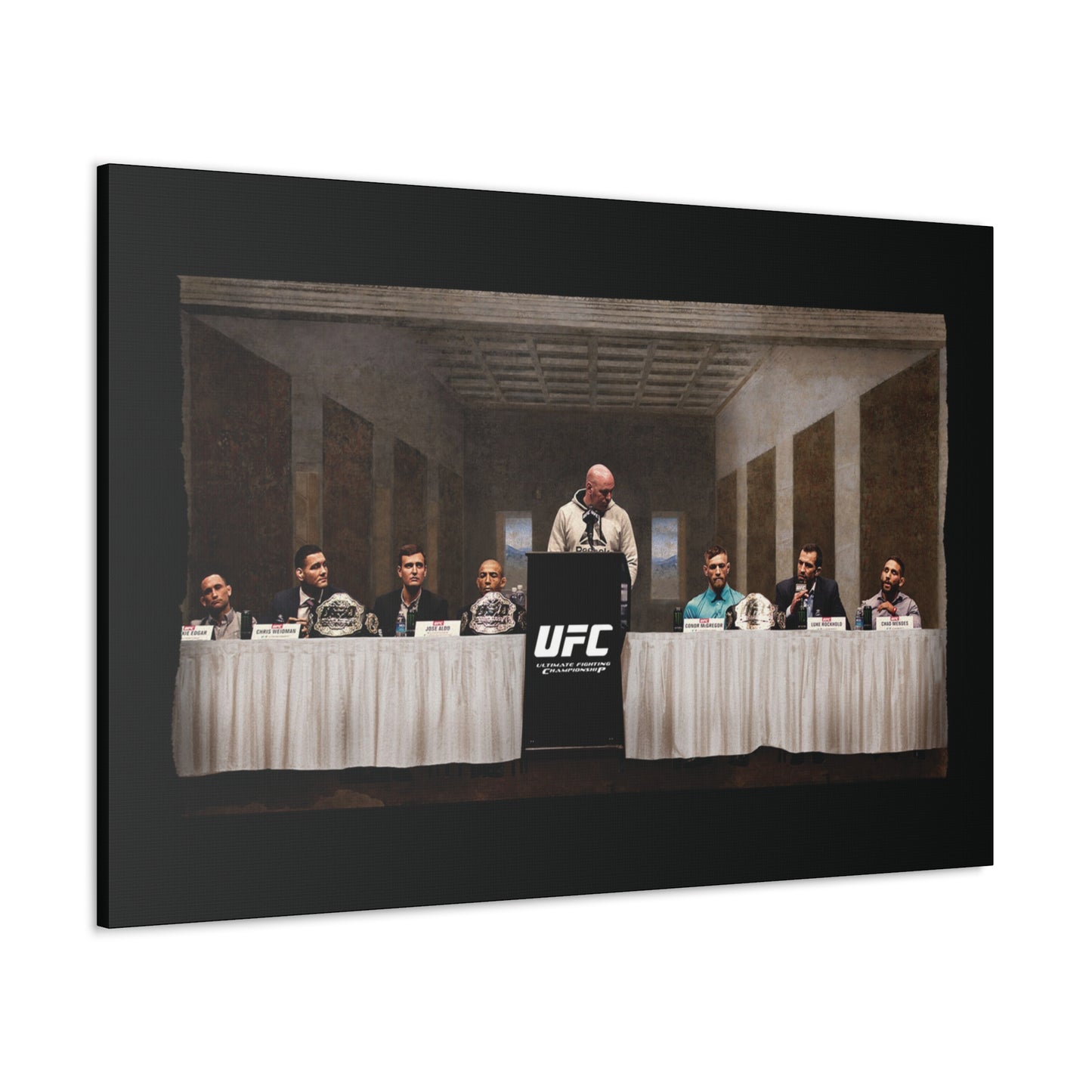 UFC x The Last Supper Canvas