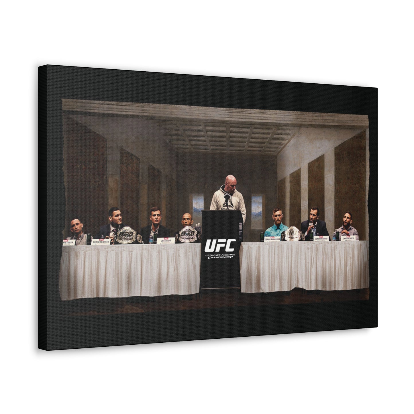 UFC x The Last Supper Canvas