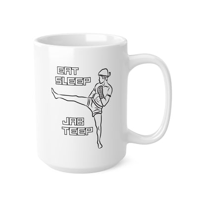 Eat Sleep Jab Teep Mug