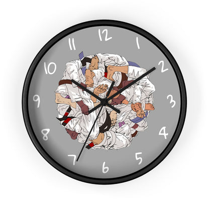 Jui Jitsu Wall Clock