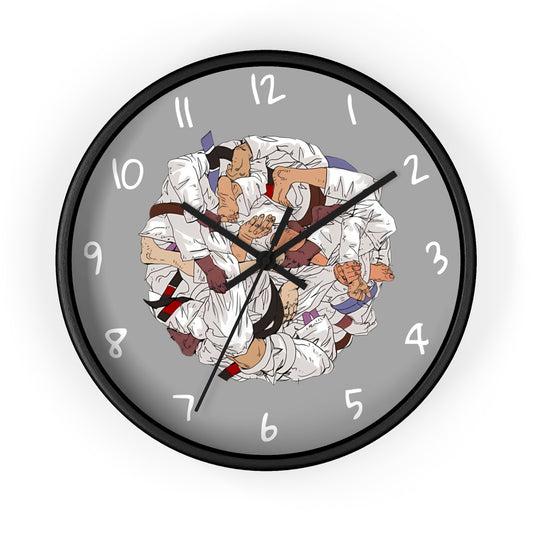 Jui Jitsu Wall Clock