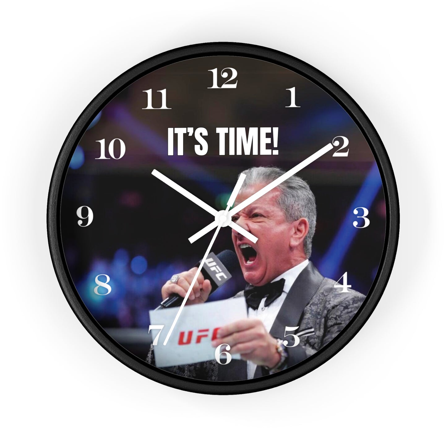 Bruce Buffer Wall Clock