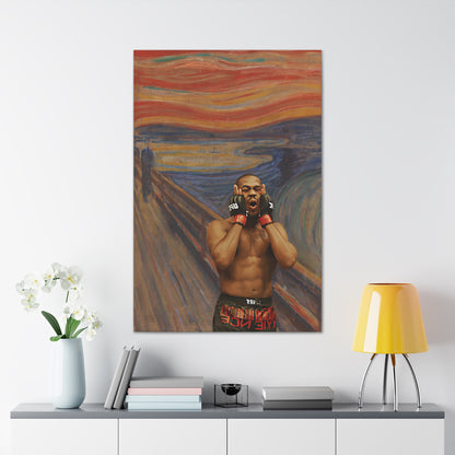 Jon Jones Scream Canvas