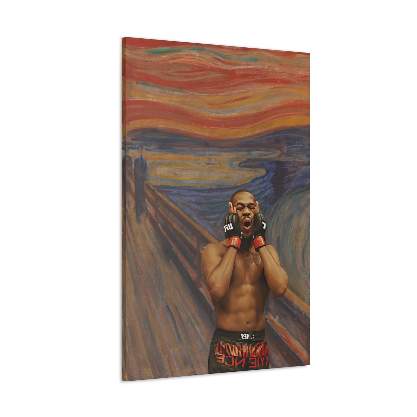 Jon Jones Scream Canvas