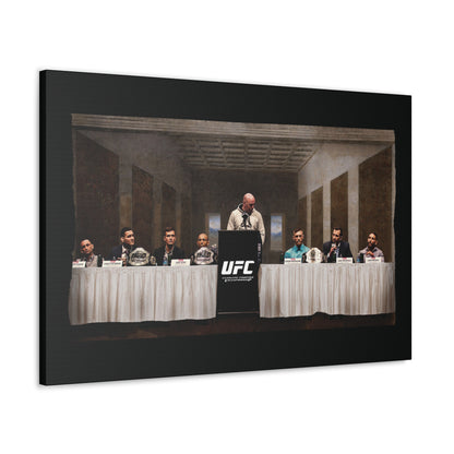 UFC x The Last Supper Canvas