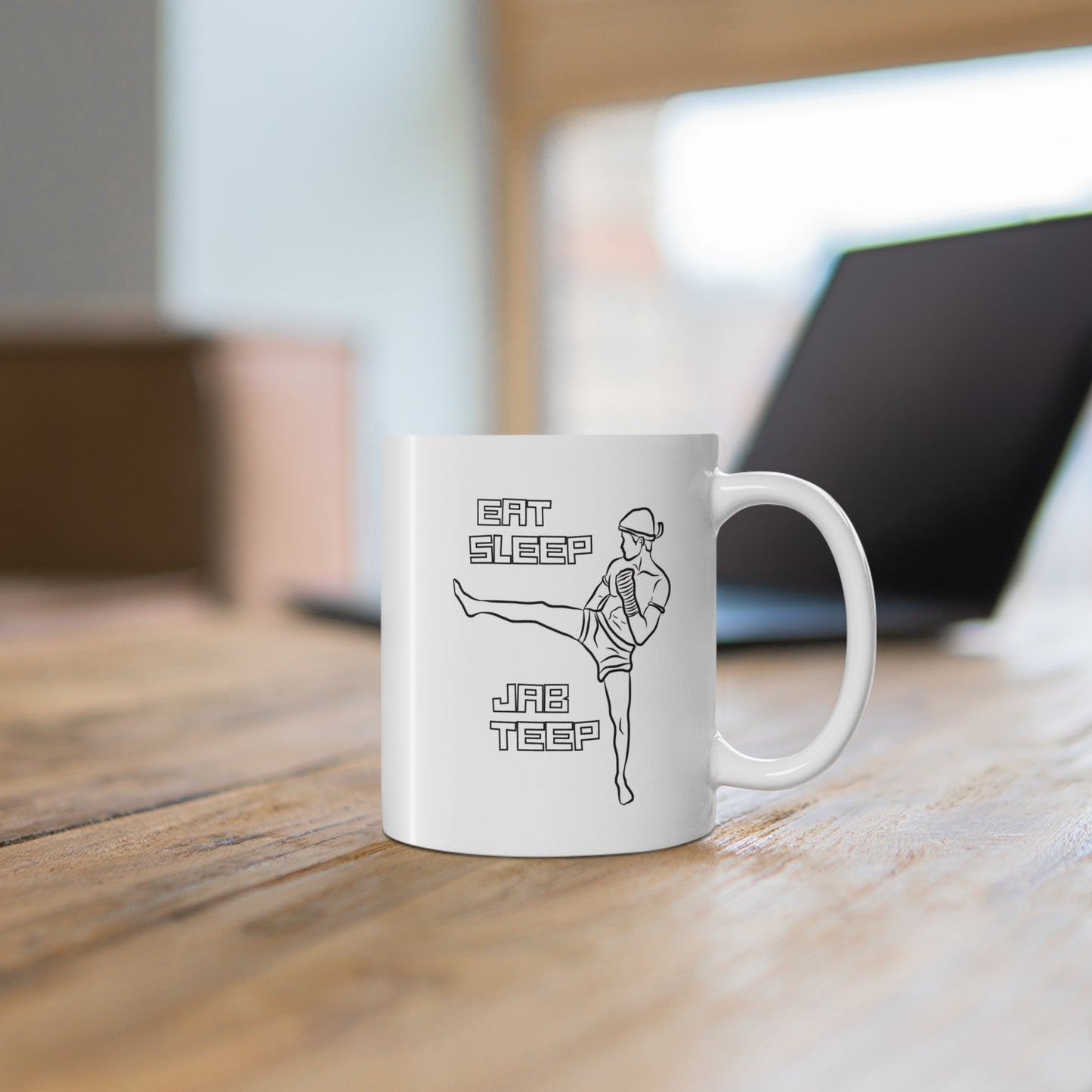 Eat Sleep Jab Teep Mug