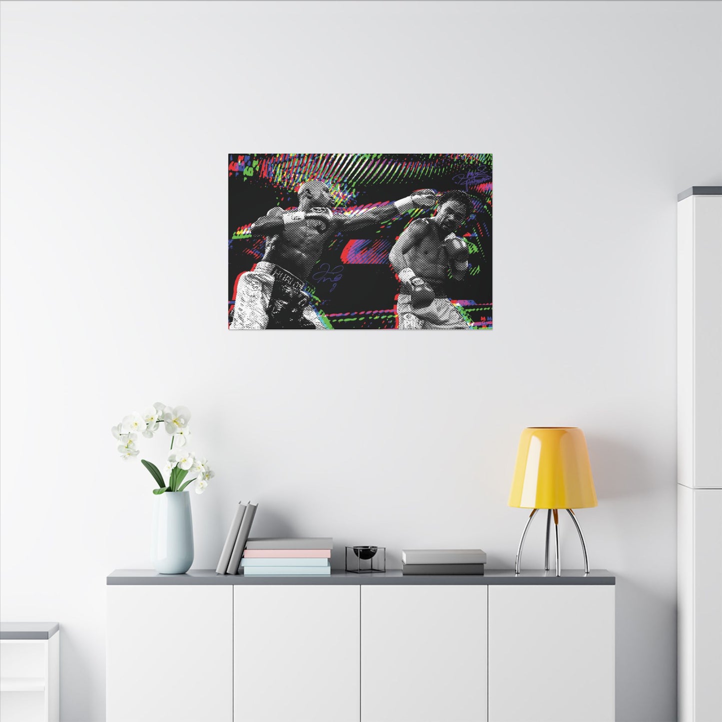 Floyd Mayweather vs Manny Pacquiao Canvas