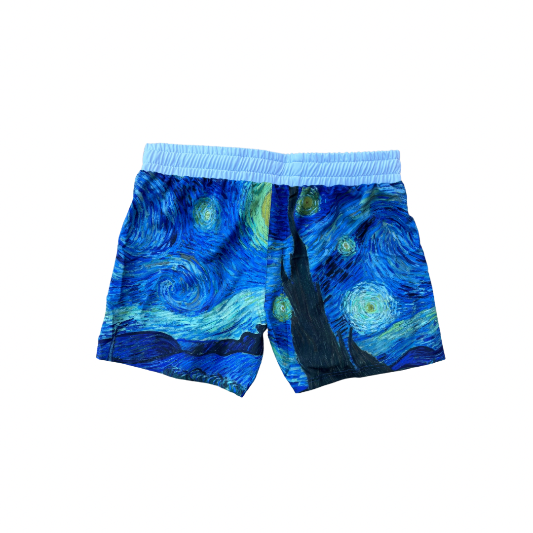 Fight Shorts - Starry Night